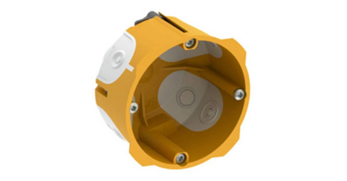 Kopos Gipszkarton doboz 1-es, d68mm, 50mm mély, sárga KPL 64-50/LD NA ...