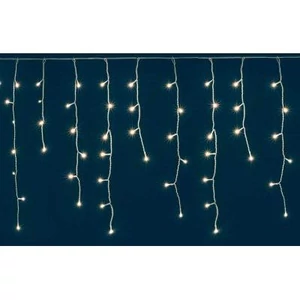 Xmas jégcsap 300LED 5m hidegfehér, 70cm magas, 230V, 298235