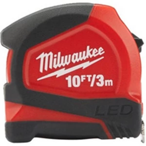 Milwaukee Mérőszalag Led lámpával, 3 m,  12 mm