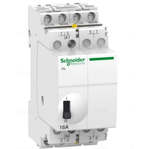 Schneider A9C30814 ACTI9 ITL16A impulzusrelé, 2NO 1NO/NC 1N, 240VAC, 110VDC