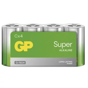 GP SUPER ALKÁLI ELEM C 4DB/FÓLIA