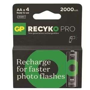 GP ReCyko Pro Photo Flash NiMH Akkumulátor HR6 (AA) 4db