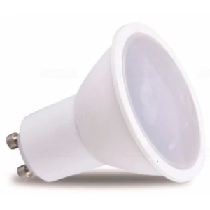 LED GU10 5W 430lm 2700K meleg fehér fényforrás 120fokos Ra80 230V (18x2835 SMDled) DEL1673 deLux (F oszt.)