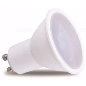 LED GU10 6,5W 650lm 4000K semleges fehér fényforrás 120fokos Ra80 230V (12x2835 SMDled) DEL1676 deLux (F oszt.)