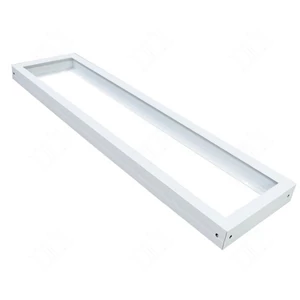 Led panel kiemelő keret 1200x300mm fehér 43mm pattintós