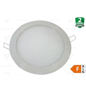 Tracon LedDL12NW Led mélysugárzó, 12W, 230V, 4000K, 800LM, beépíthető, 174mm, fehér Led-DL-12NW