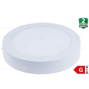 Tracon LedDLF6NW Led mélysugárzó, 6W, 230V, 4000K, 330LM, falon kívüli, D=120mm Led-DLF-6NW