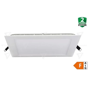 Tracon LedDLN18NW Led mélysugárzó, 18W, 230V, 4000K, 1300LM, beépíthető, 225mm, négyzet alakú,fehér Led-DLN-18NW