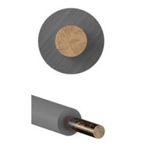 Mcu (H07V-U) 1x2,5mm2 réz vezeték szürke