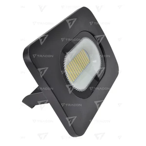 Tracon RSMDL50H Led Fényvető 50W 4000K 3750lm IP65 fekete, beépített bekötődobozzal