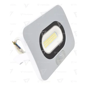 Tracon RSMDLFM30 Led Fényvető mozgásérzékelővel 30W 4000K 2700lm IP65 fehér