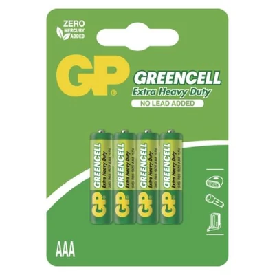 GP Greencell elem AAA 4db/bliszter B1211 4891199000478