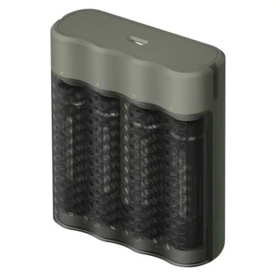 GP Akkumulátor töltő Speed M451 + 4xAA ReCyko Pro B53455 4891199198335